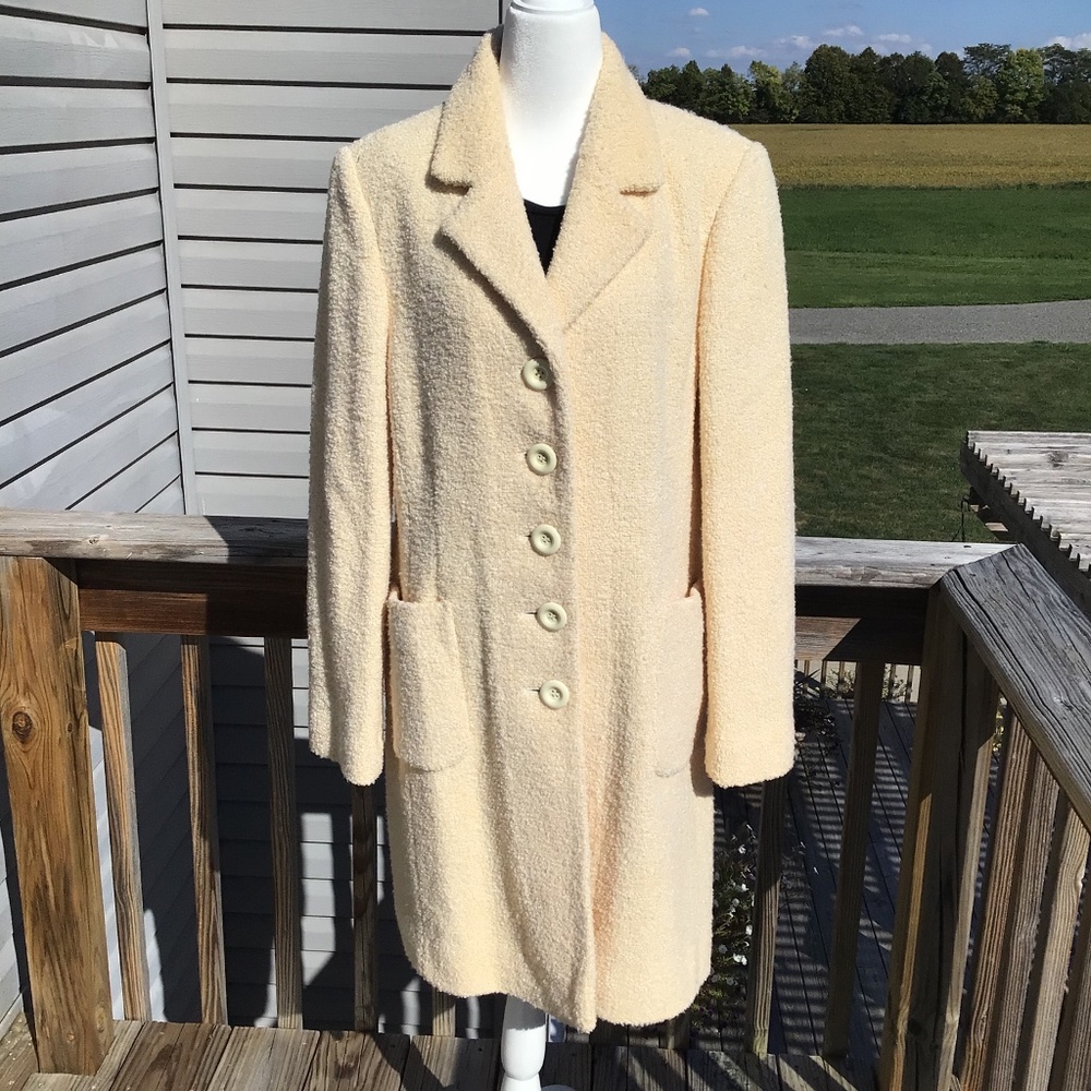 Nine West Wool Mid Length Coat, size 12